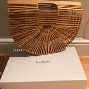 Cultgaia Gaia’s Ark natural bamboo bag NIB!!